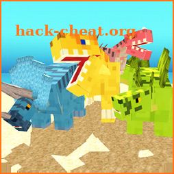 Blocky Dino Park: Dinosaur Arena icon