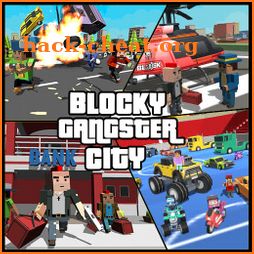 Blocky Dude Theft Crime Wars - Gangster Auto City icon