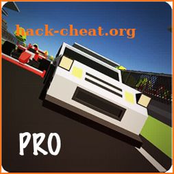 Blocky Fast Cars Pro: SkidStorm Racing No Ads icon