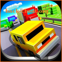 Blocky Highway: Traffic Racing icon