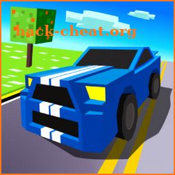Blocky Racing - Traffic Racer icon