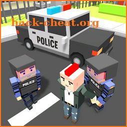 Blocky Vegas Crime Simulator:Prisoner Survival Bus icon