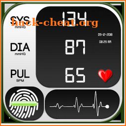 Blood Pressure Tracker : BP History Checker Diary icon