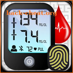 Blood Sugar Glucose Journal: Records History Diary icon