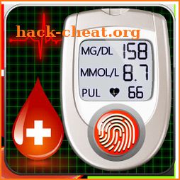 Blood Sugar Tracker : Free Scan Test Checker Diary icon