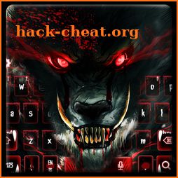 Blood Wolf Keyboard Theme icon