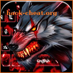 Bloody Scary Wolf Keyboard icon