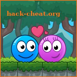 Blue and Pink Ball Lovers icon
