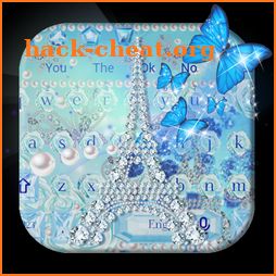 Blue Diamond Paris Keyboard icon