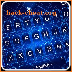 Blue Electronic Keyboard Theme icon