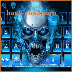 Blue Flame Keyboard Theme icon