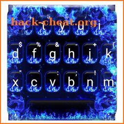 Blue Flames Keyboard Theme icon