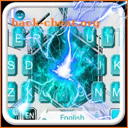 Blue Future Light Keyboard Theme icon