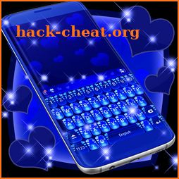 Blue Love Keyboard icon