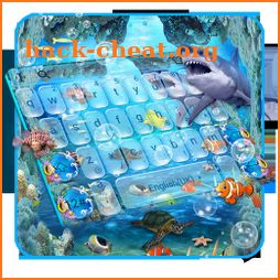 Blue Ocean Aquarium Keyboard Theme icon