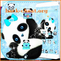Blue Panda Cute Theme icon