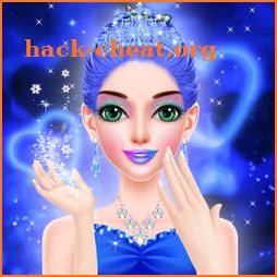 Blue Princess - Makeover Games : Makeup Dress Up icon