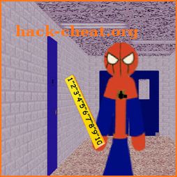 Blue Stickman Spider Math Teacher icon