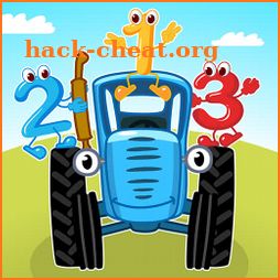 Blue Tractor: Learning Games for Toddlers Age 2, 3 icon
