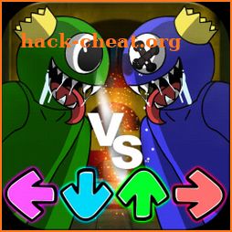 Blue vs Green Rainbow Friends icon