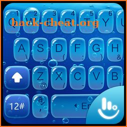 Blue Water Keyboard Theme icon