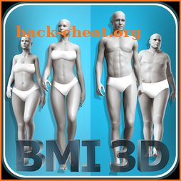BMI 3D - Body Mass Index in 3D icon
