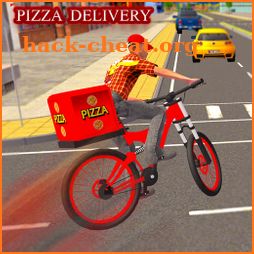 BMX Bicycle Pizza Delivery Boy 2019 icon