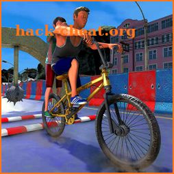 BMX Guts Glory Game - Happy Obstacle Course Wheels icon