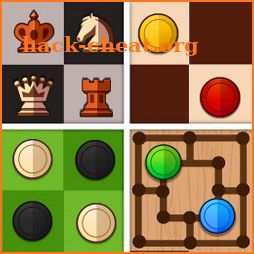 Board Games - 4 games in 1 icon