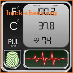 Body Temperature Checker : Fever Tracker Diary App icon