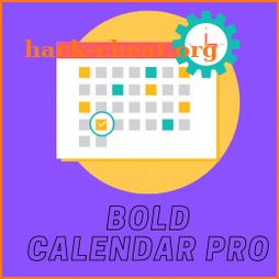 Bold Calendar Pro icon