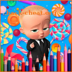Boss Baby 2: Colouring Book icon