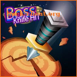 Boss Knife Hit - Knife Throwing Game (Knife Dash) icon