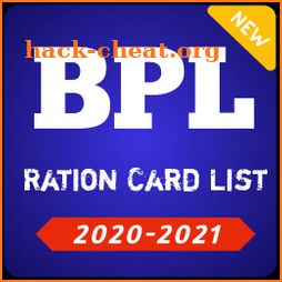 BPL List 2020-2021 - All states Ration Card List icon
