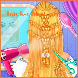 Braided Hairstyle Salon: Make Up And Dress Up icon