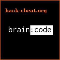 brain:code - hardest puzzle ever. Logic brain game icon