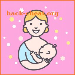 Breastfeeding tracker, pump log and baby diary icon