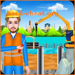 Bridge builder Repair & Construction Game icon