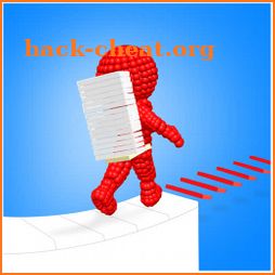 Bridge Ladder Runner: Sandman Stack 3D Race Game icon