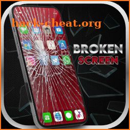 Broken & Cracked Screen Prank icon