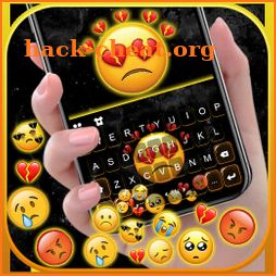 Broken Heart Gravity Keyboard Background icon