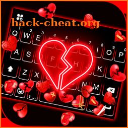 Broken Hearts Gravity Keyboard Background icon