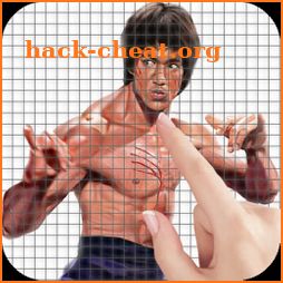 Bruce Lee Color by Number - Pixel Art Game icon