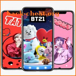 BT21 and BTS Wallpaper Kpop 4k Art icon