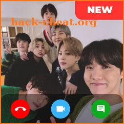 BTS Call You - Fake Video Voice Call with BTS icon