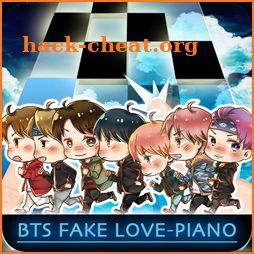 BTS - Fake Love Piano Tiles icon