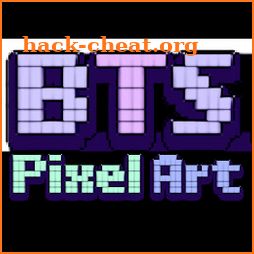 BTS Pixel Art - Color by Number - Free BTS Game icon