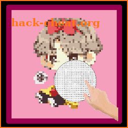 BTS Pixel Art - Numbering Coloring Books icon