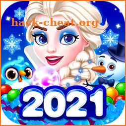 Bubble Shooter Frozen Ice Princess icon