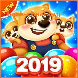 Bubble Shooter - save little puppys icon
